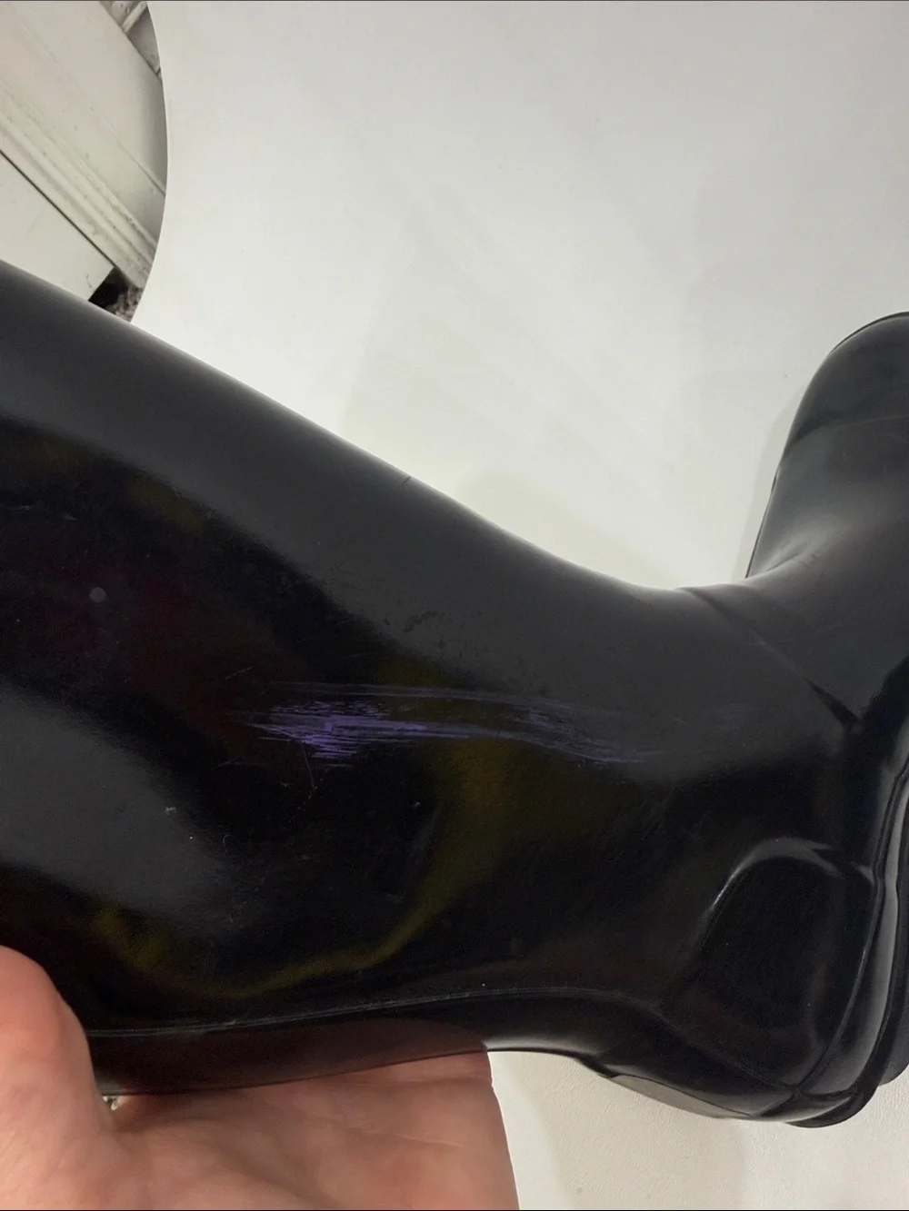 Hunter boots original kids gloss boys size US 3. Girls size 4.